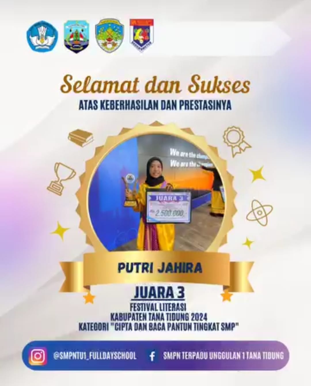 Juara 3 Festival Literasi